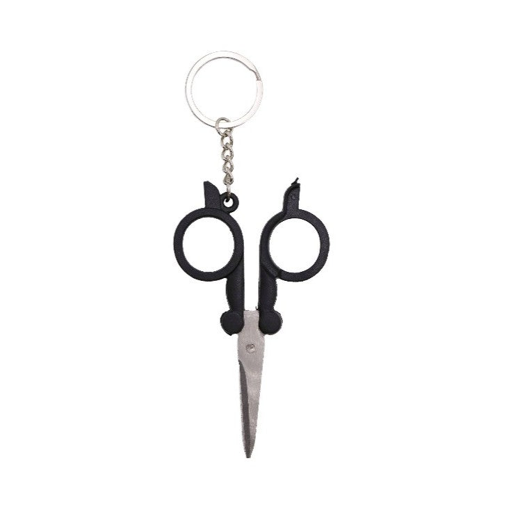 Folding Scissors Key Chain