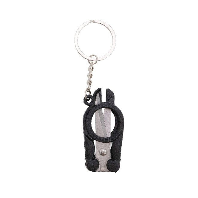 Folding Scissors Key Chain