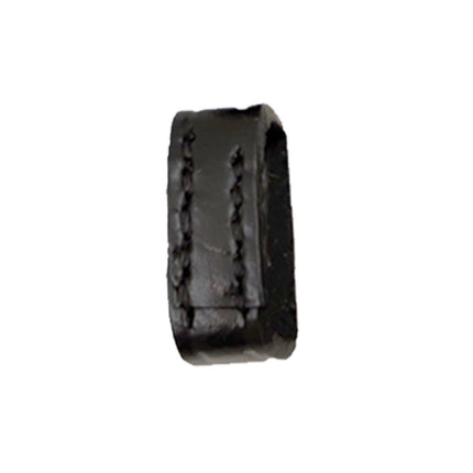 Grewal Equestrian Leather Bridle Keepers in black