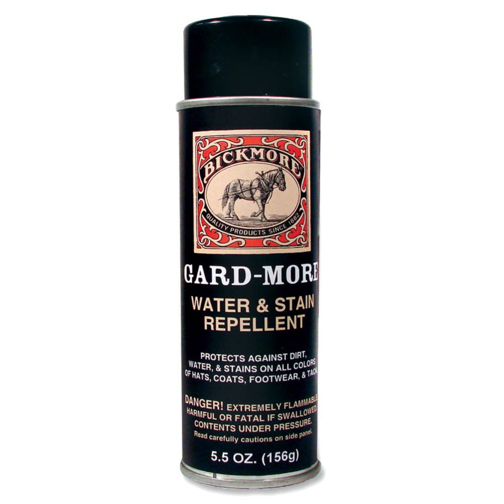 Bickmore Gard-More water and stain repellent spray can