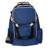 Blue backpack with beige accents -Gastby All-Purpose Riding Backpack