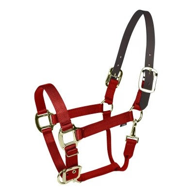 Gatsby® Gold Nylon Breakaway Halter Red