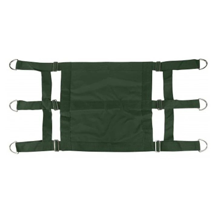 Hunter green Gatsby® Nylon Stall Guard with Closed Center