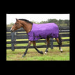 Horse wearing a purple Gatsby® 1200D HW Waterproof Turnout Blanket