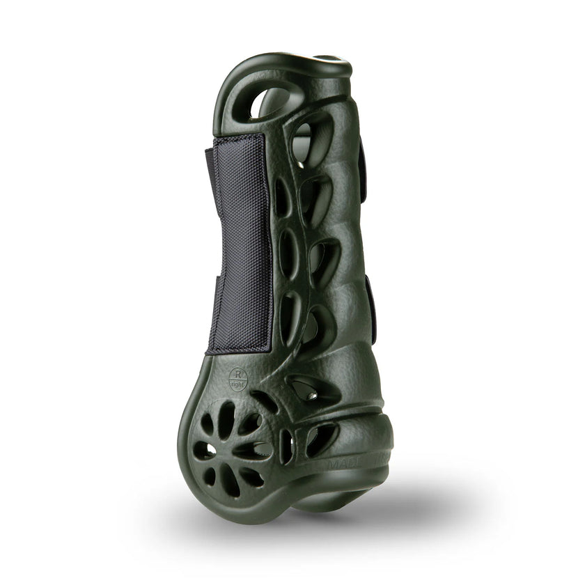 Gatusos khaki front boot side view