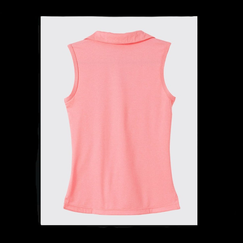 Girls' UPF 50+ Sleeveless Sun Shirt back view 