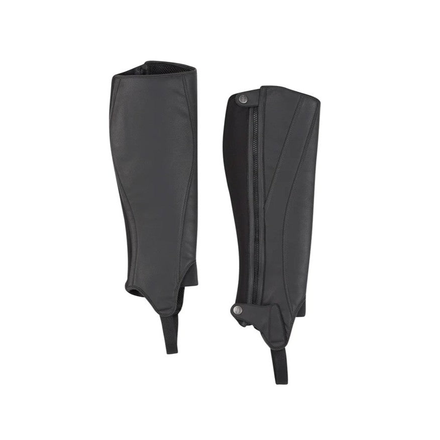 Pair of Black Grip Tek Half Chap by Kerrits