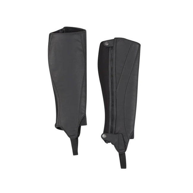 Pair of Black Grip Tek Half Chap by Kerrits