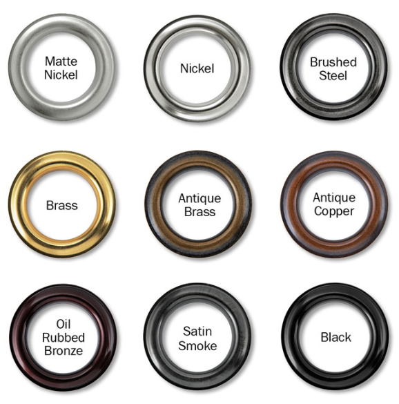 Grommets for boot lace holes