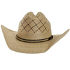 American Hat Makers Gunman Straw Cowboy Hat front view