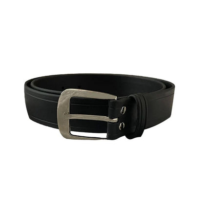 Henri de Rivel VEGAN-X Leather Belt Black