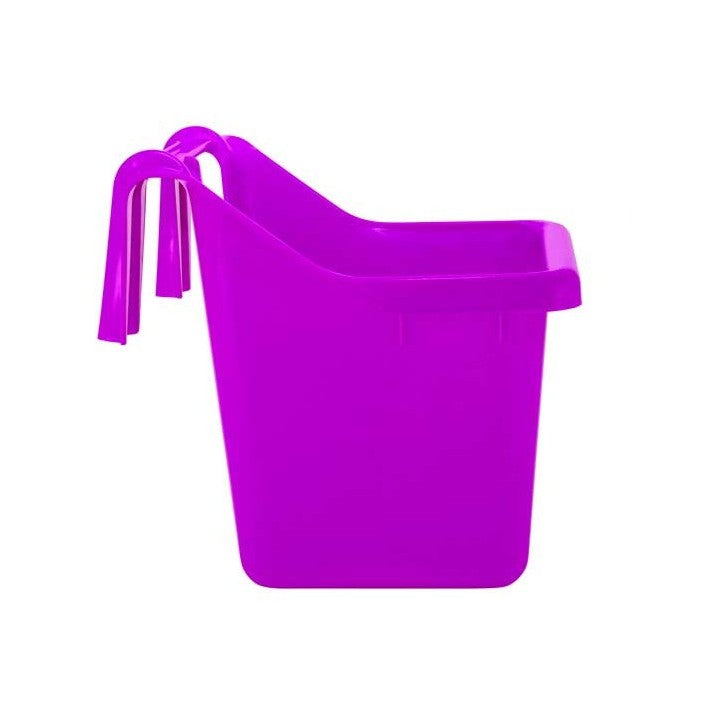 Fortiflex Hook Over Fence Feeder 16 quart Purple