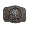 HHH Designs - Rustic Copper Belt Buckle Front