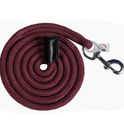 HKM Carlotta Lead Rope with Snap Hook Bordeaux