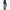 HKM Children's Summer Denim Riding breech 3/4 Alos seat Front view on model