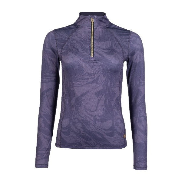 HKM Functional shirt - Lavender Bay Marble Front view.