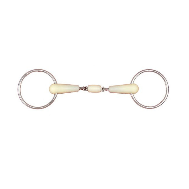 Happy Mouth® Double Jointed Loose Ring with Roller Mouth Bit