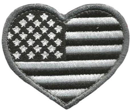 Notch USA Heart Flag Patch
