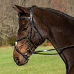 Henri de Rivel Pro Mono Crown Raised Figure Eight Bridle Black