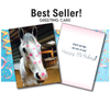 Horse Birthday Card: Horse Kiss