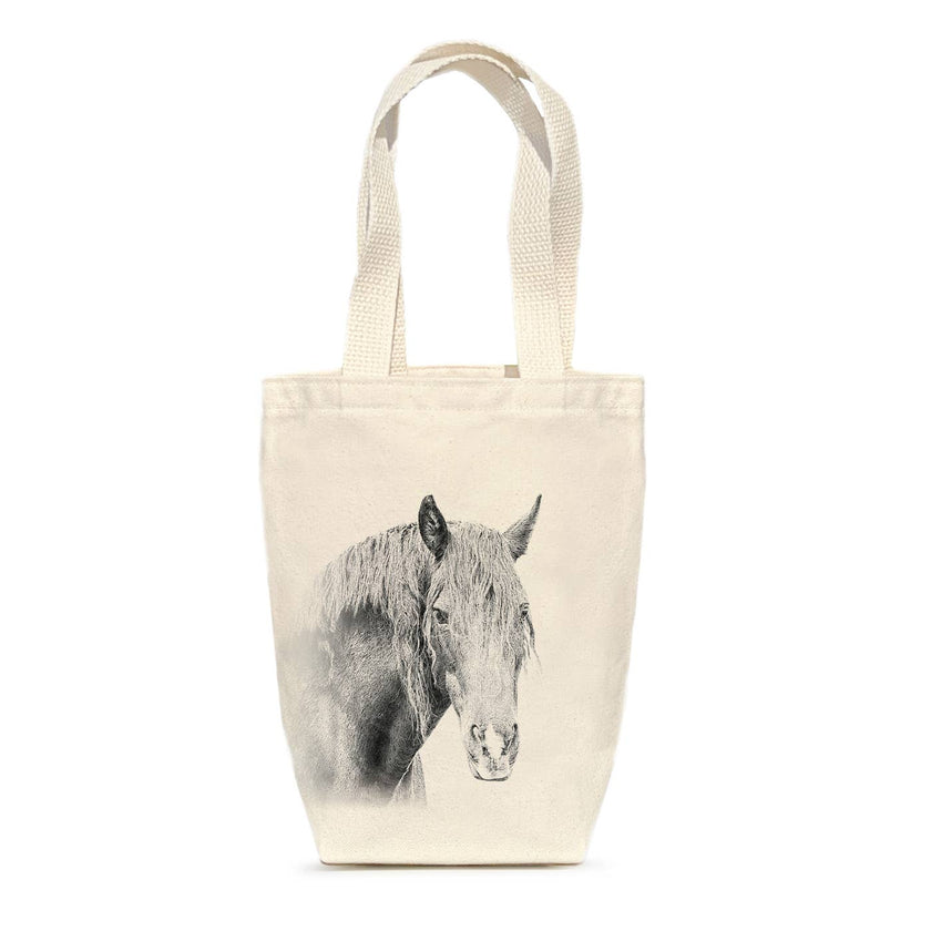 Eric & Christopher - Horse Gift Bag front side with horse head image