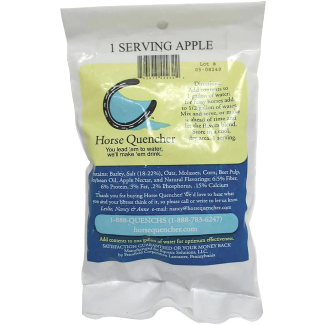 Horse Quencher - 2.3 oz single serving package, Apple flavor
