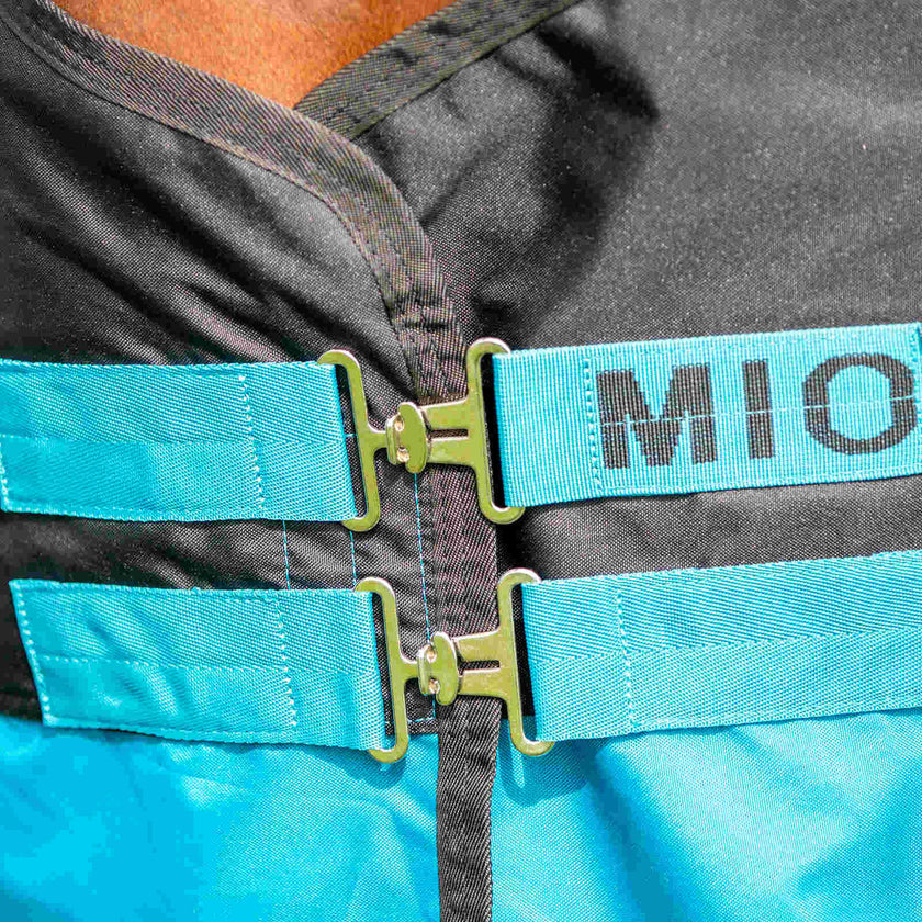 Horseware® Mio Turnout (Medium 200g) Front Closure detail