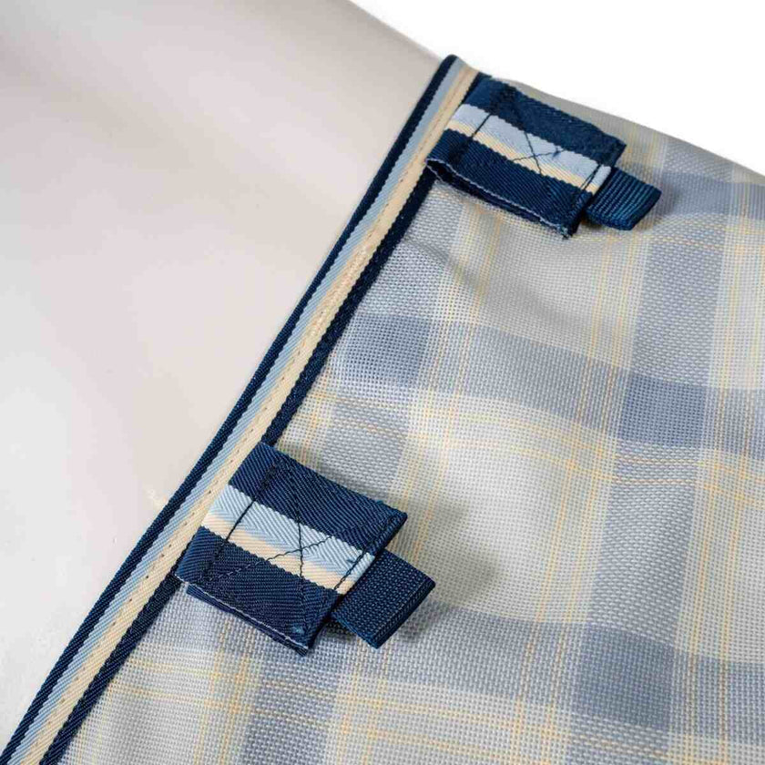 Horseware® Newmarket Plus Fly Sheet Neck detail where hood attaches