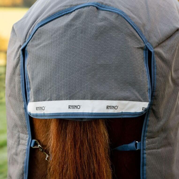 Horseware® Rhino® Hexstop Plus Turnout (0g Lite) tail cover detail