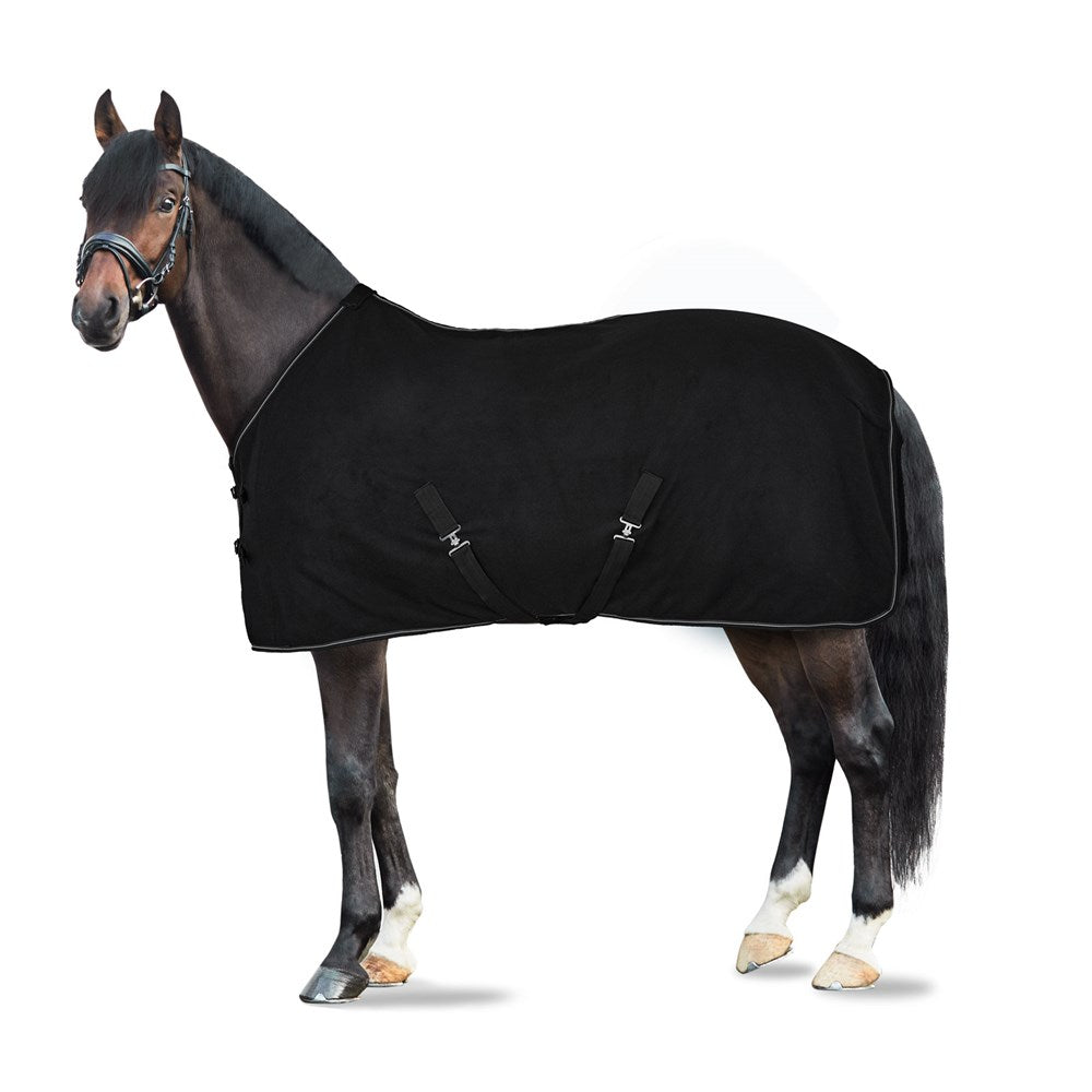 Horze by Equinavia Kiel Fleece Cooler full view on horse