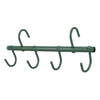 Tough1® Portable 4-Hook Tack Rack in hunter green. 