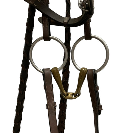 KHS CONSIGNMENT Bridle with KK Ulra bit 4675