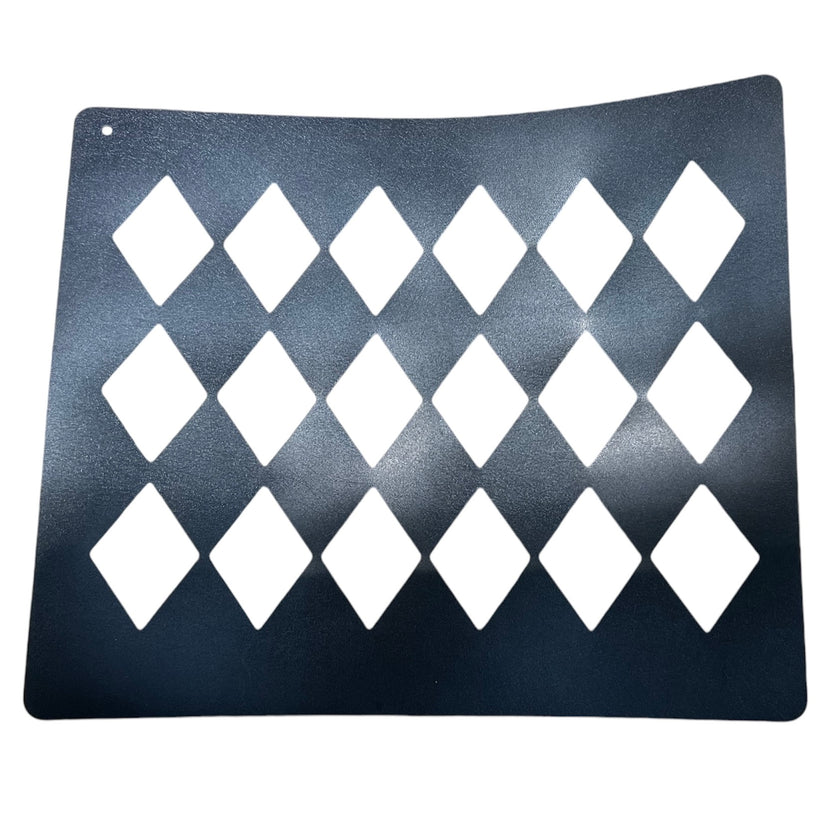 KHS-E Diamond Quarter Marker Stencil