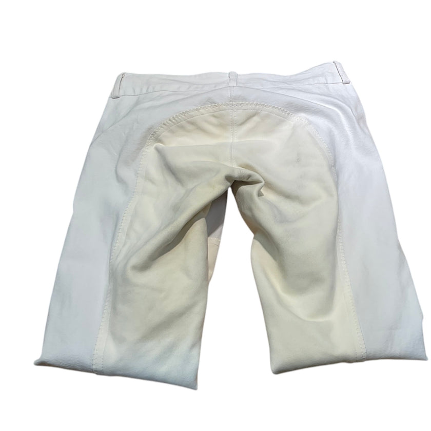 KHS-E White Full-Seat Breeches