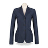 KHS EXCHANGE Women's RJ Classics Harmony Grey Label Mesh Show Jacket 8S - Navy