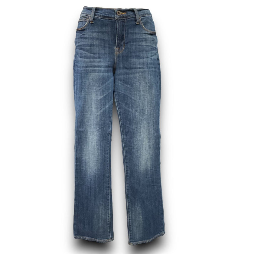 KHS-E 13/14 x 34 Wrangler Women's Retro Mae Premium Patch Distressed Jeans.