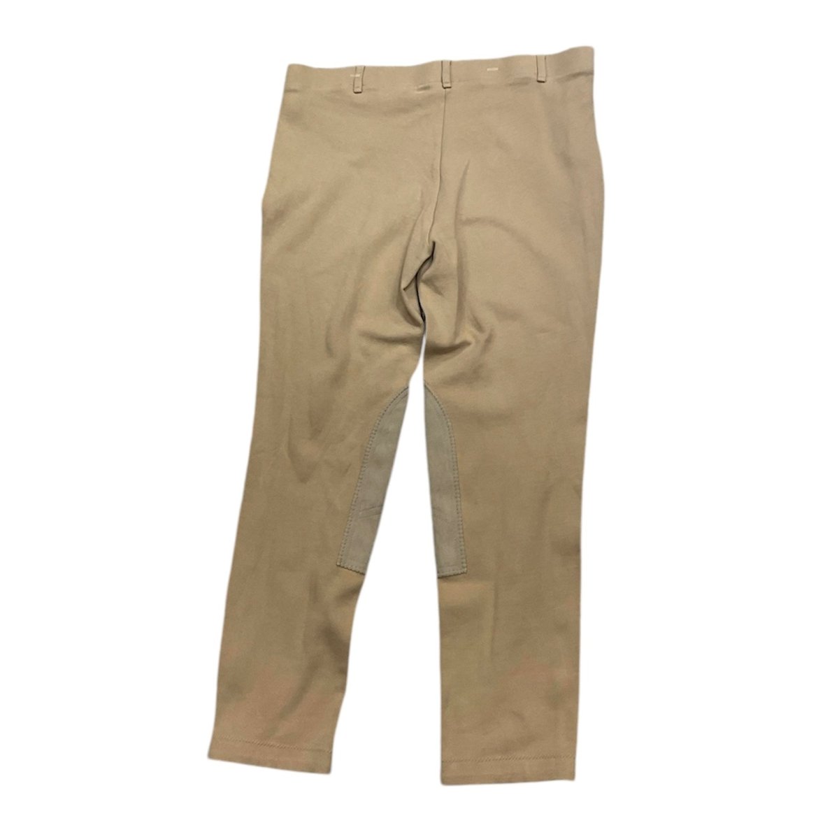 KHS EXCHANGE On Course Cotton Naturals Pull On Knee Patch Breech