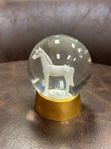 KHS EXCHANGE Horse Snow Globe