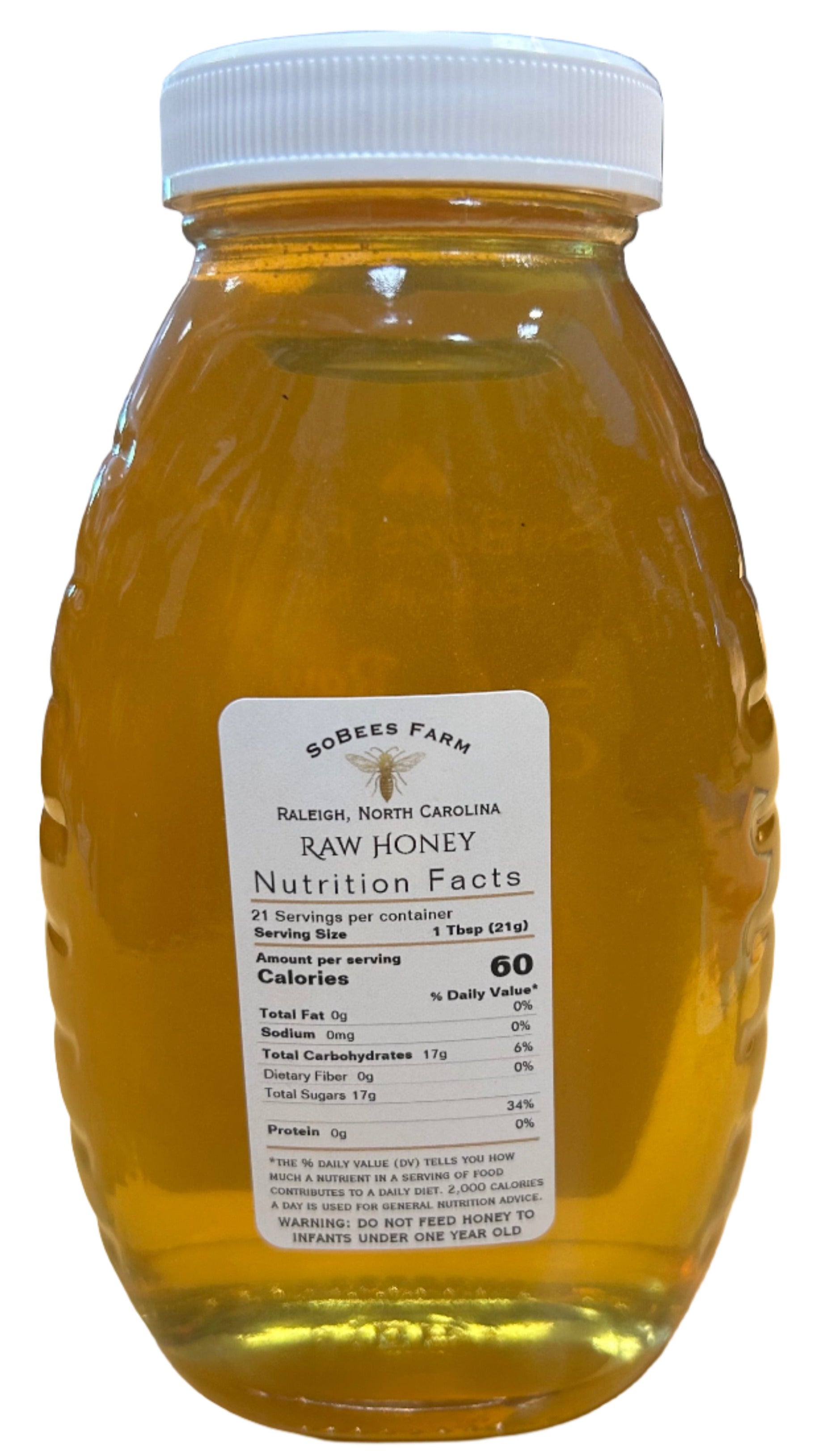SoBees Farm Raw Honey 16oz
