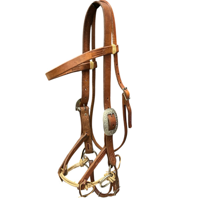 KHS-E Western Hackamore Headstall