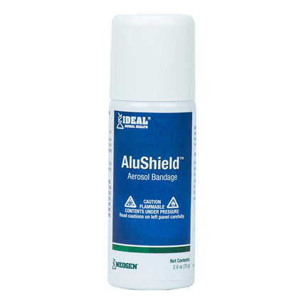 Ideal® Animal Health AluShield™ Aluminum Powder 75 gaerosolBandage2.6oz front