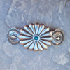 Julie Rose Originals - Turquoise Swarovski Crystal Barrette