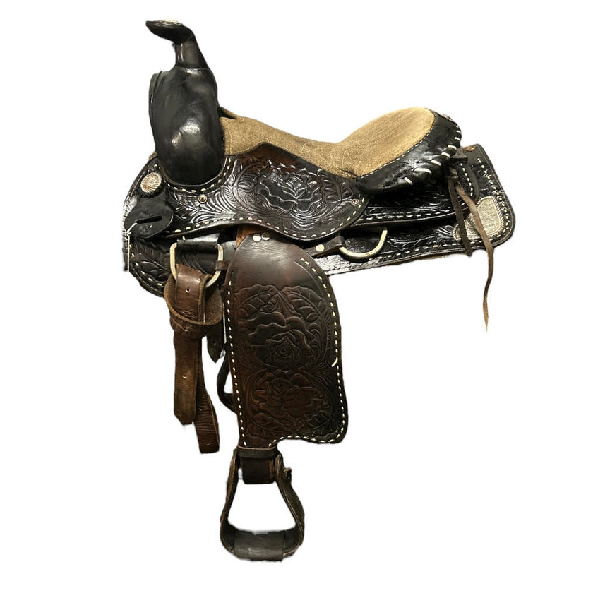 KHS CONSIGNMENT 15 INCH Laredo Western Trail Saddle