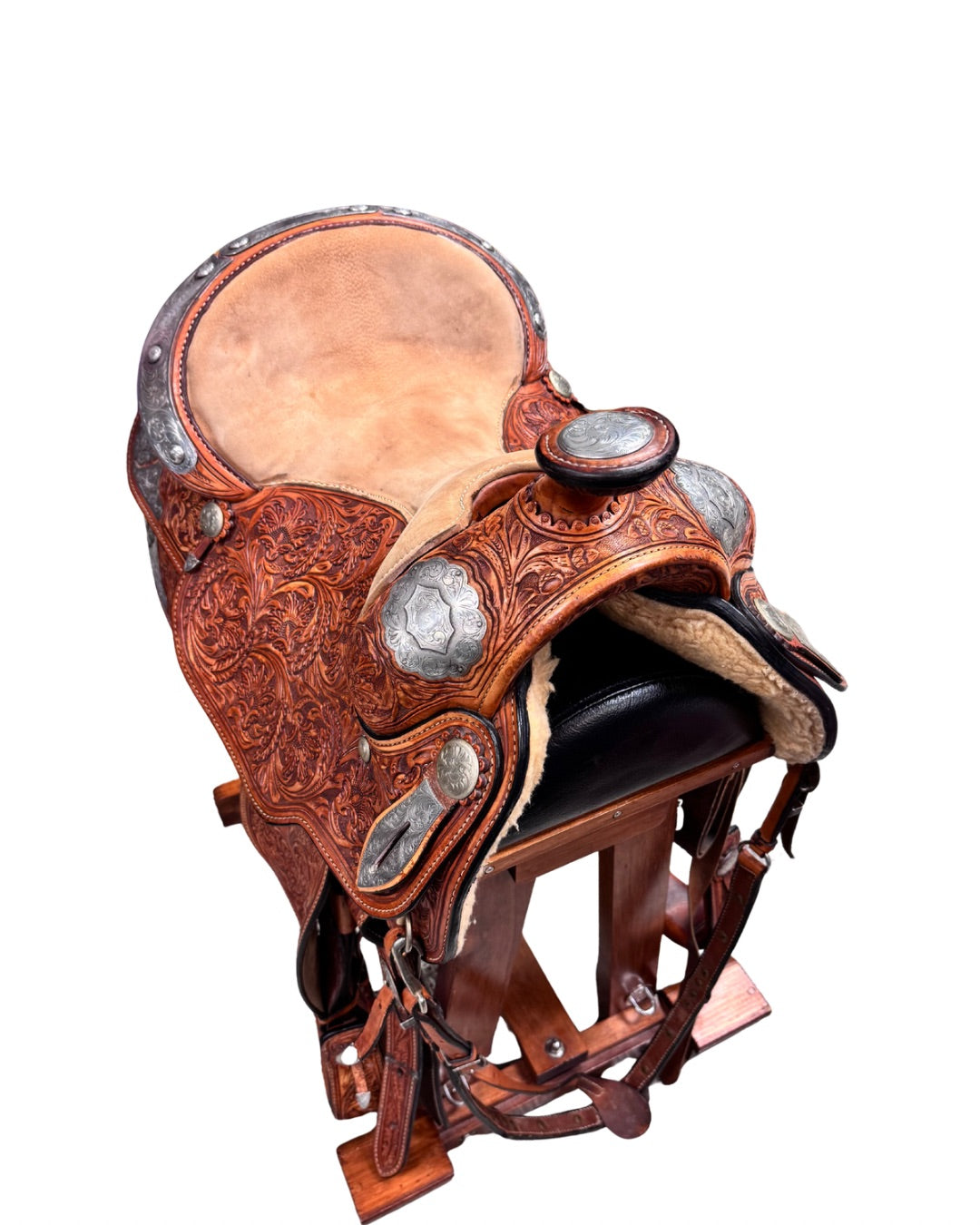 KHS-C 16'' Dale Chavez Western Saddle