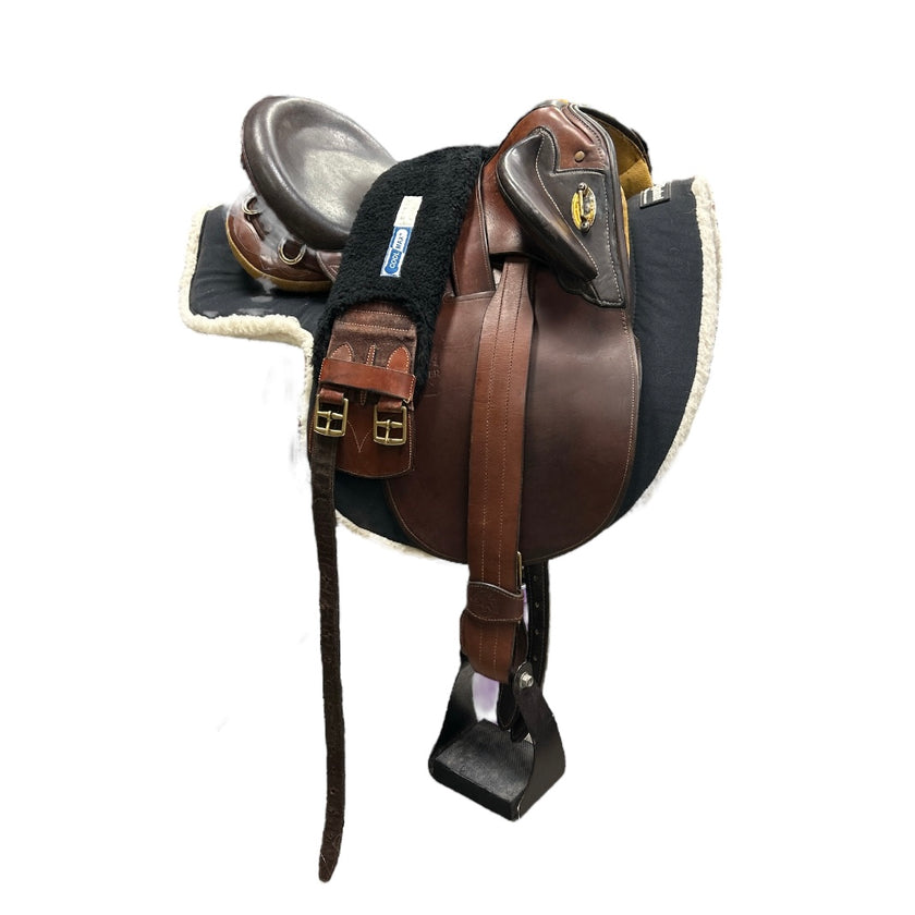 KHS-C Syd Hill Bushmaster Supremea Saddle WITH CINCH ON TOP
