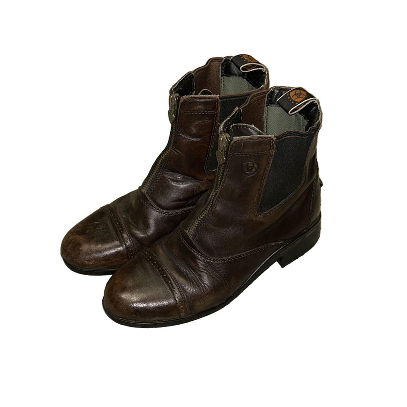 KHS-E Size 3 Ariat Brown Paddock Boots