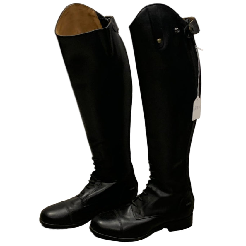 Pair of KHS-E Size 9 Ariat Field Boots - black riding boots