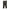 KHS-E Ariat® Front Zip Knee Patch Breeches black with red accents 