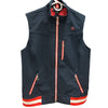 KHS-E Ariat® Vest with red and white zippers and trim at the elastic bottom edge.