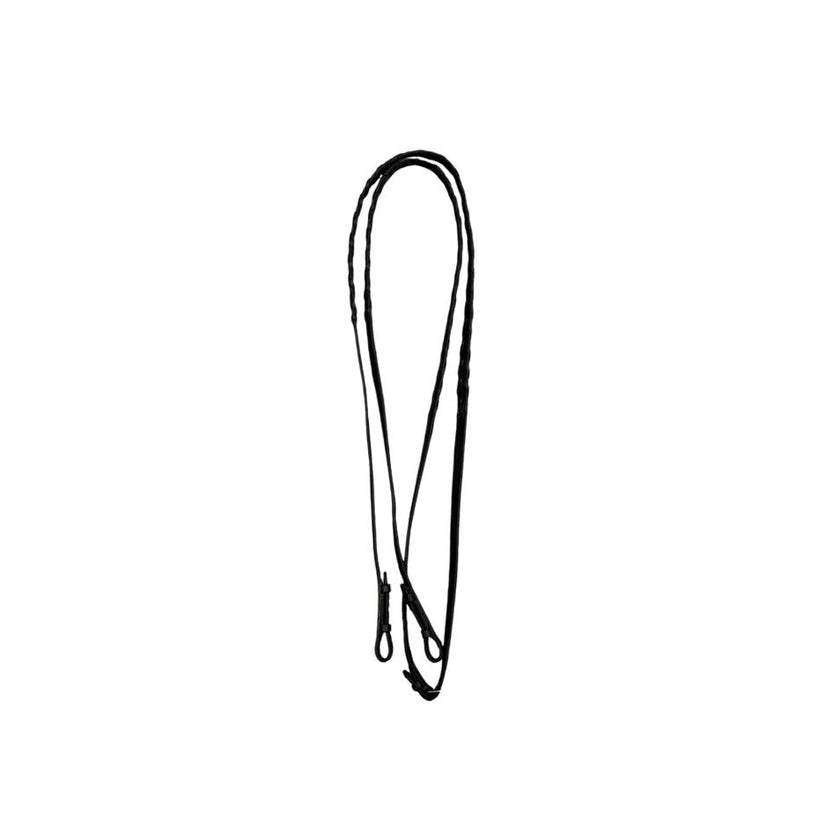 KHS-E brown leather Braided Reins